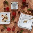 Kombinirani Servis Goldline - zlata/bela, keramika (36/33/28,5cm) - Premium Living