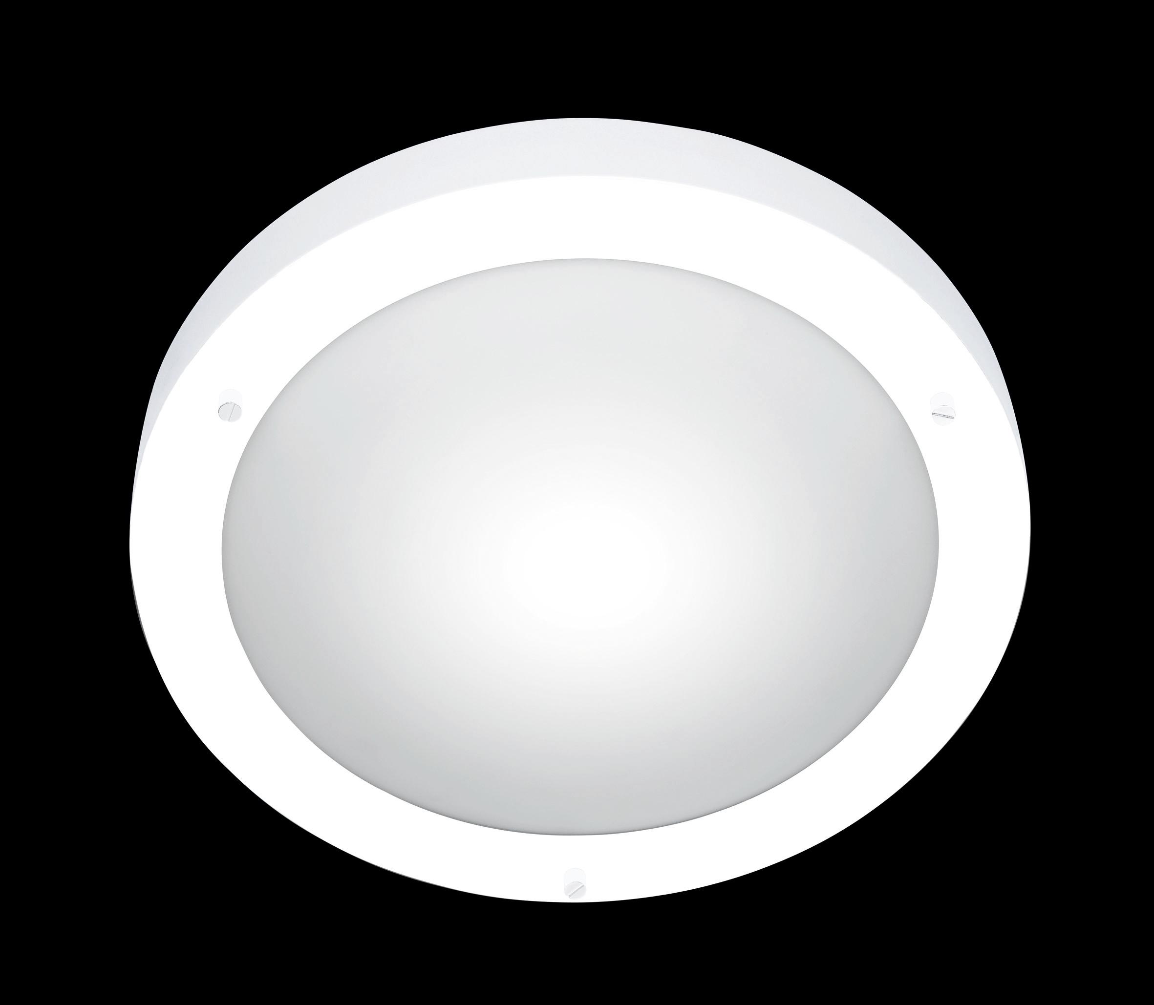 Badezimmer-Deckenleuchte Condus in Weiß max. 60 Watt - Weiß, Basics, Glas/Metall (31,5/8,0cm) - Trio Leuchten