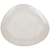 Servierplatte Haruki in Weiß - Weiß, MODERN, Keramik (33,3/29/2,8cm) - Mömax