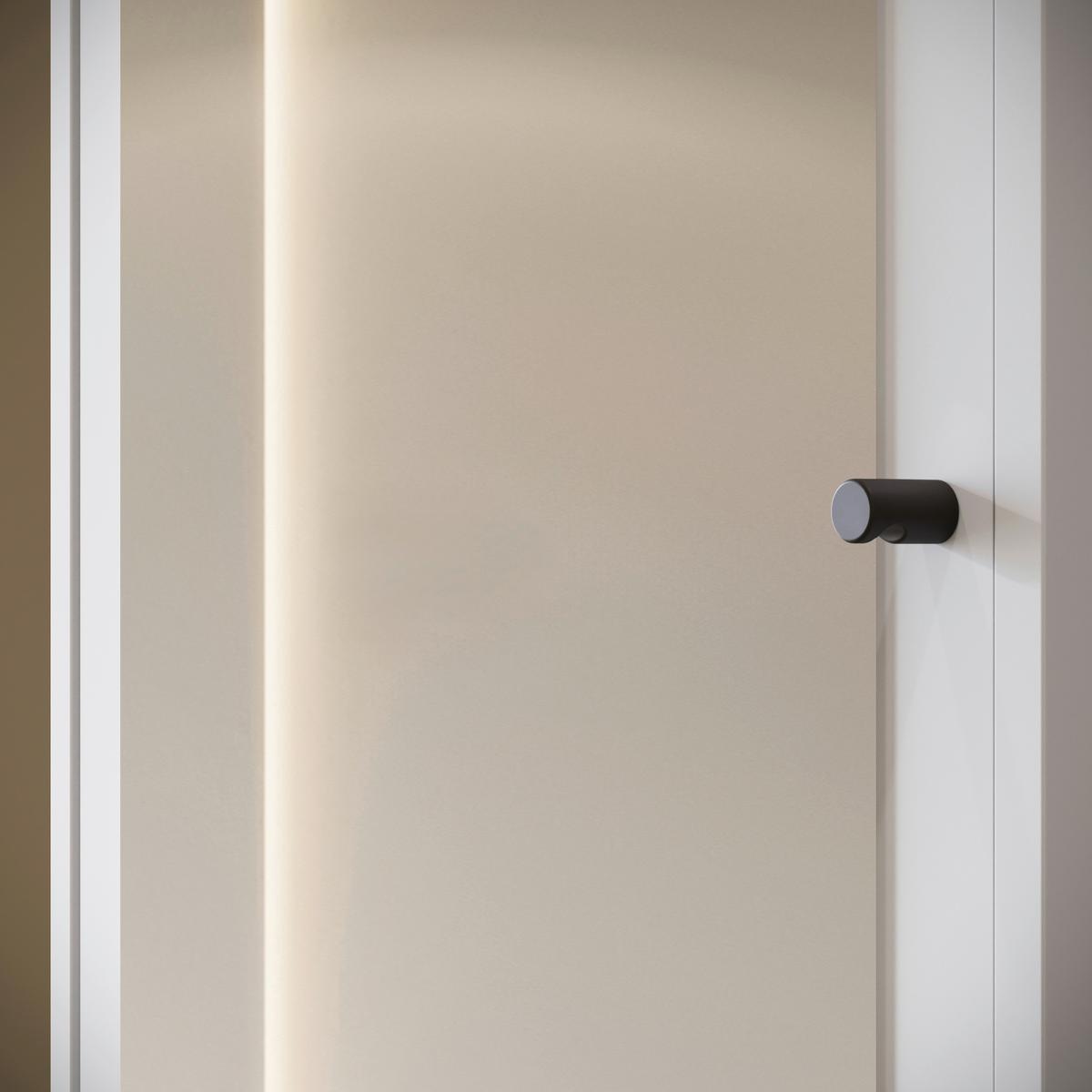 Garderobe Dino ca. 90x190 cm Weiß - Weiß, Trend, Holzwerkstoff (90/190/33cm) - MID.YOU
