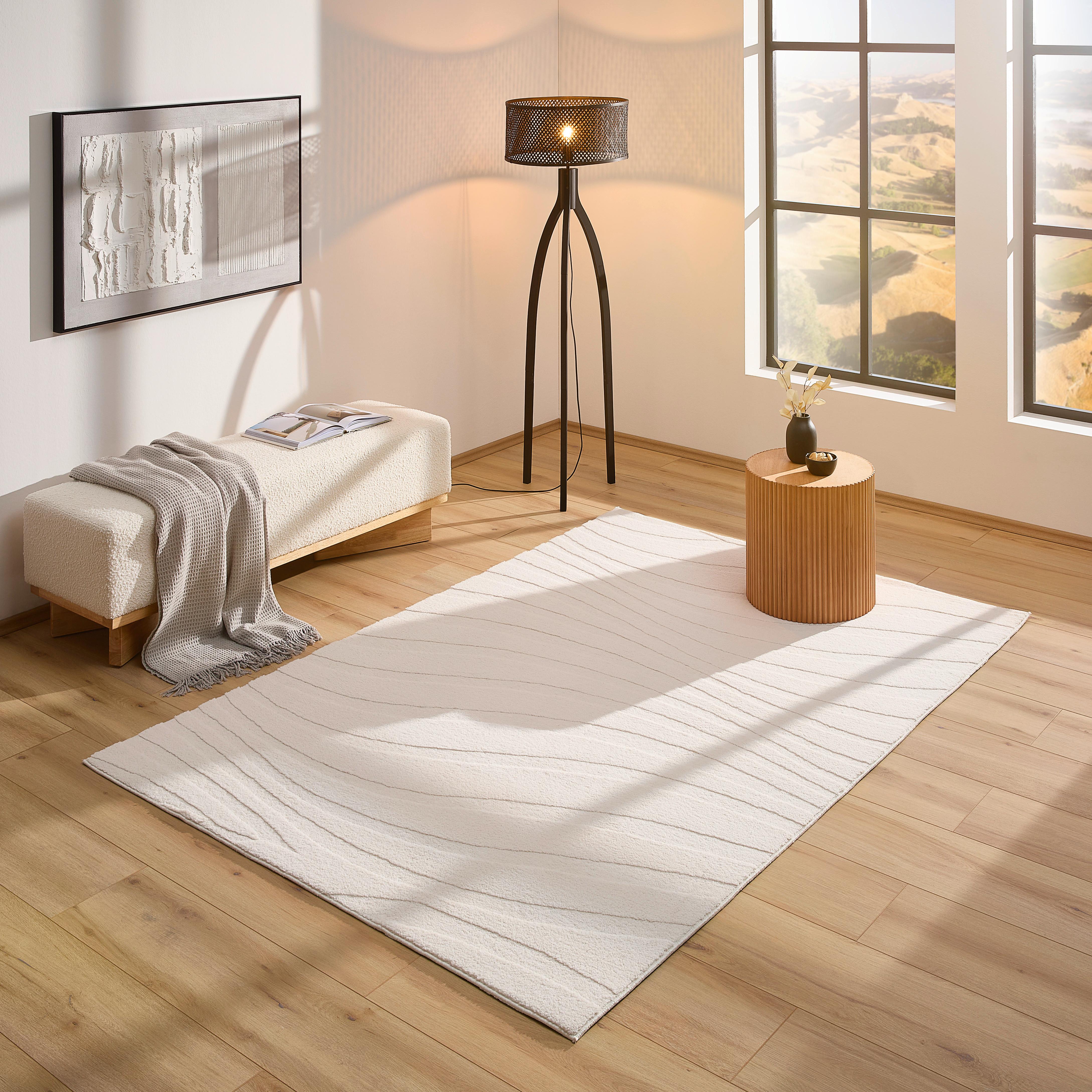 DYWAN TKANY WAVE - Basics, tkanina (160/230cm) - Novel