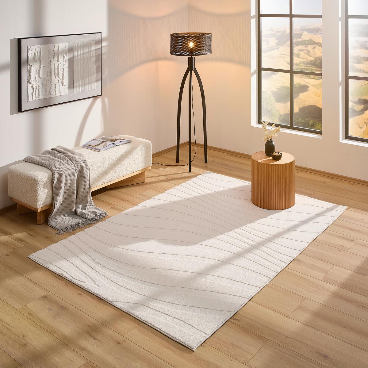 DYWAN TKANY WAVE - Basics, tkanina (160/230cm) - Novel