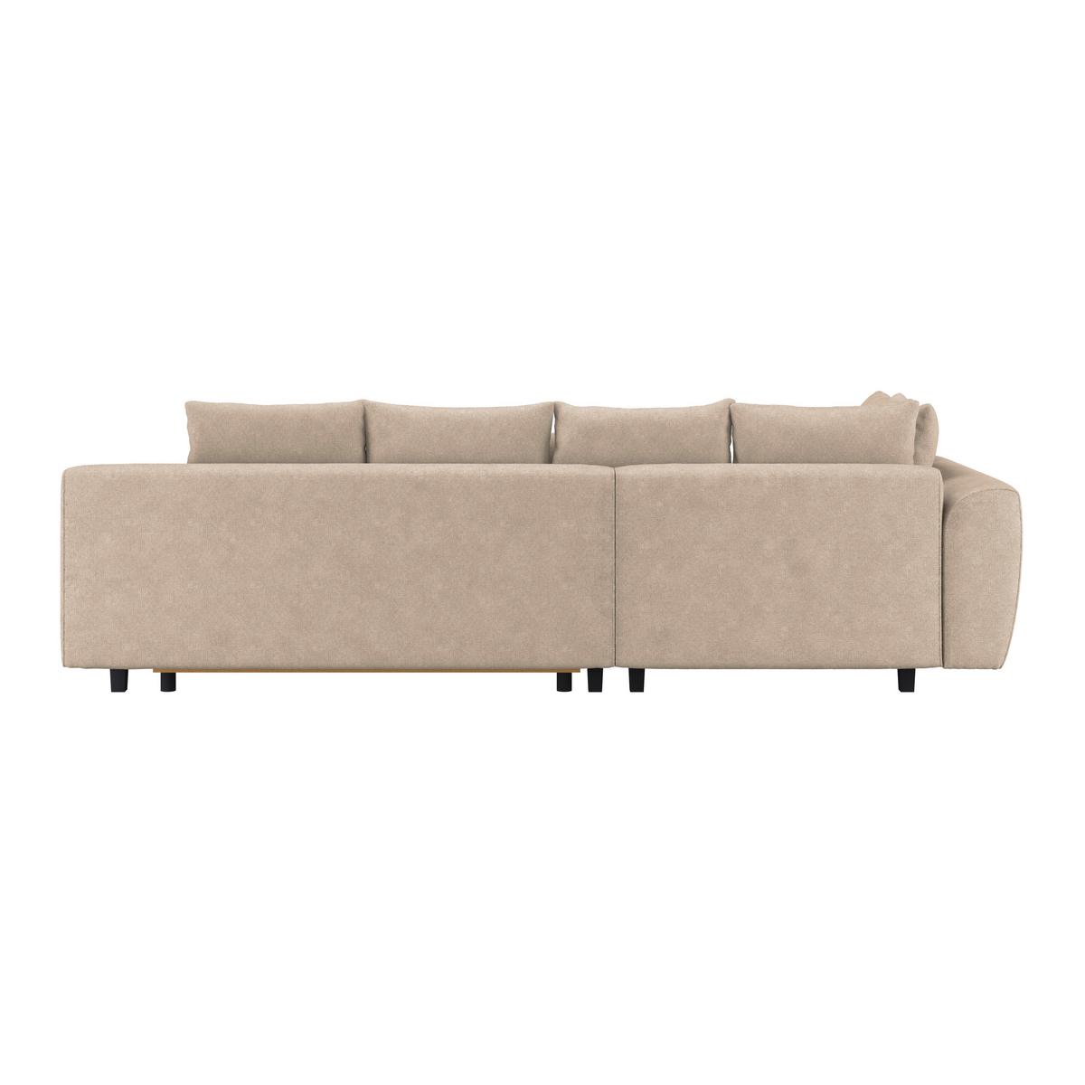 Colțar MENDOZA - bej, Design, textil (197/309cm) - Modern Living