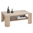 Couchtisch Holz - Eichefarben, KONVENTIONELL, Holz (100/39/63cm) - Mömax modern living
