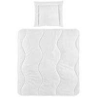 KOMPLET POŚCIELI DLA DZIECI ALADIN 2.0 - biały, Basics, tkanina (80/80cm) - My Baby Lou