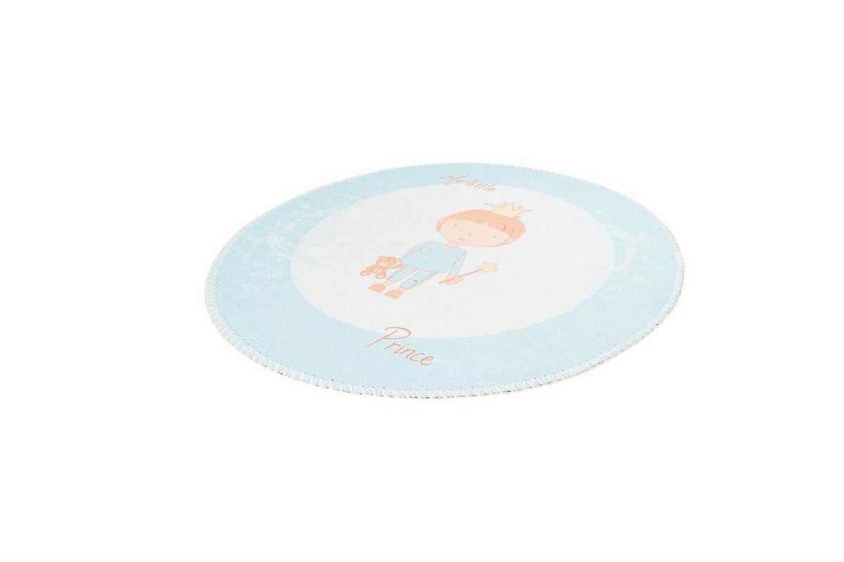 Kinderteppich Bambini 300 Mint - Mintgrün, Basics, Textil (160/160cm) - Kayoom