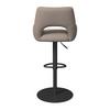 BARPALL TAMI - svart/cremefärgad, Modern, metall/trä (46/107/51cm) - Bessagi Home