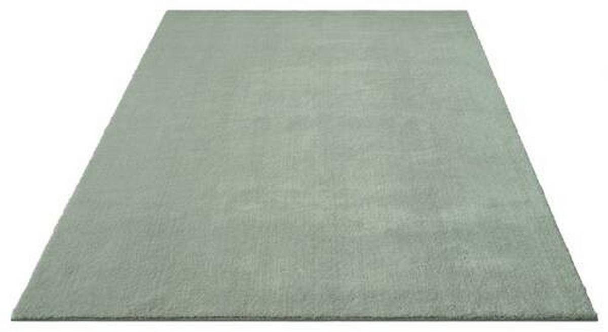 Fellteppich Loft Grün ca. 80x150cm - Grün, KONVENTIONELL, Textil (80/150cm)
