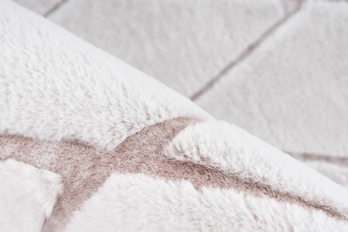Läufer Vivica - Weiss/Rosa, Design, Textil (80/250cm) - Kayoom