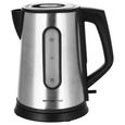 Wasserkocher JASMIN Schwarz/Silber - Silberfarben/Schwarz, Kunststoff/Metall (1,7l) Wasserkocher JASMIN Schwarz/Silber - Silberfarben/Schwarz, Kunststoff/Metall (1,7l)