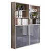 Aktenschrank Office Edition Sw Set 11 Sonoma Eiche/Anthrazit - Anthrazit Hochglanz/Sonoma Eiche, MODERN, Holzwerkstoff (168,8/227,2/33cm) - MID.YOU