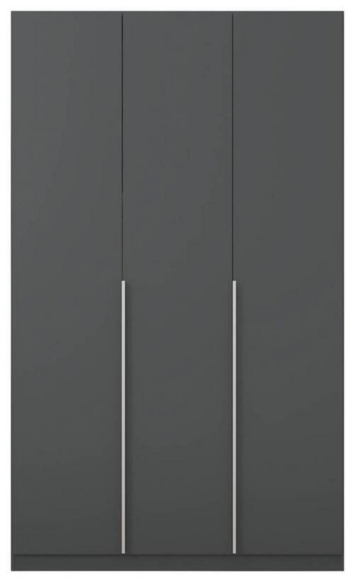 DULAP USI ROTATIVE ALABAMA - gri, Modern, material pe bază de lemn (136/229/54cm) - Modern Living