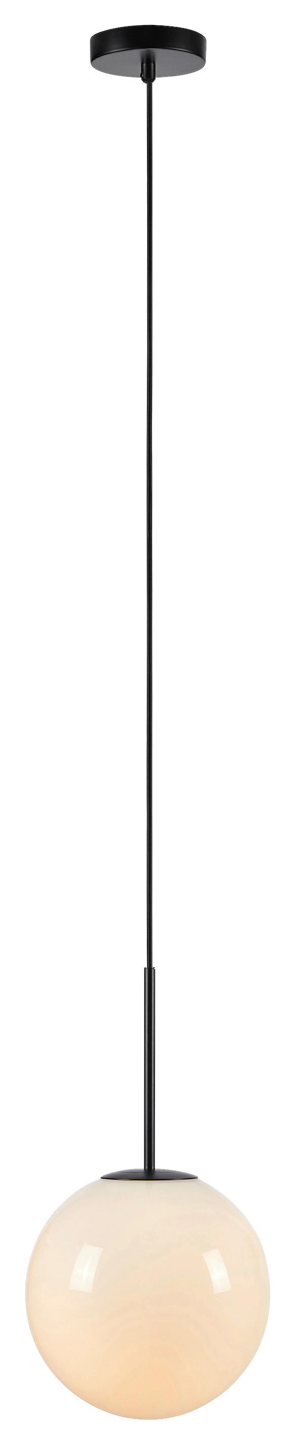 Hängeleuchte Dione Pendant max. 40 Watt - Weiß, Basics, Glas/Metall (25/25/47cm) - Markslöjd