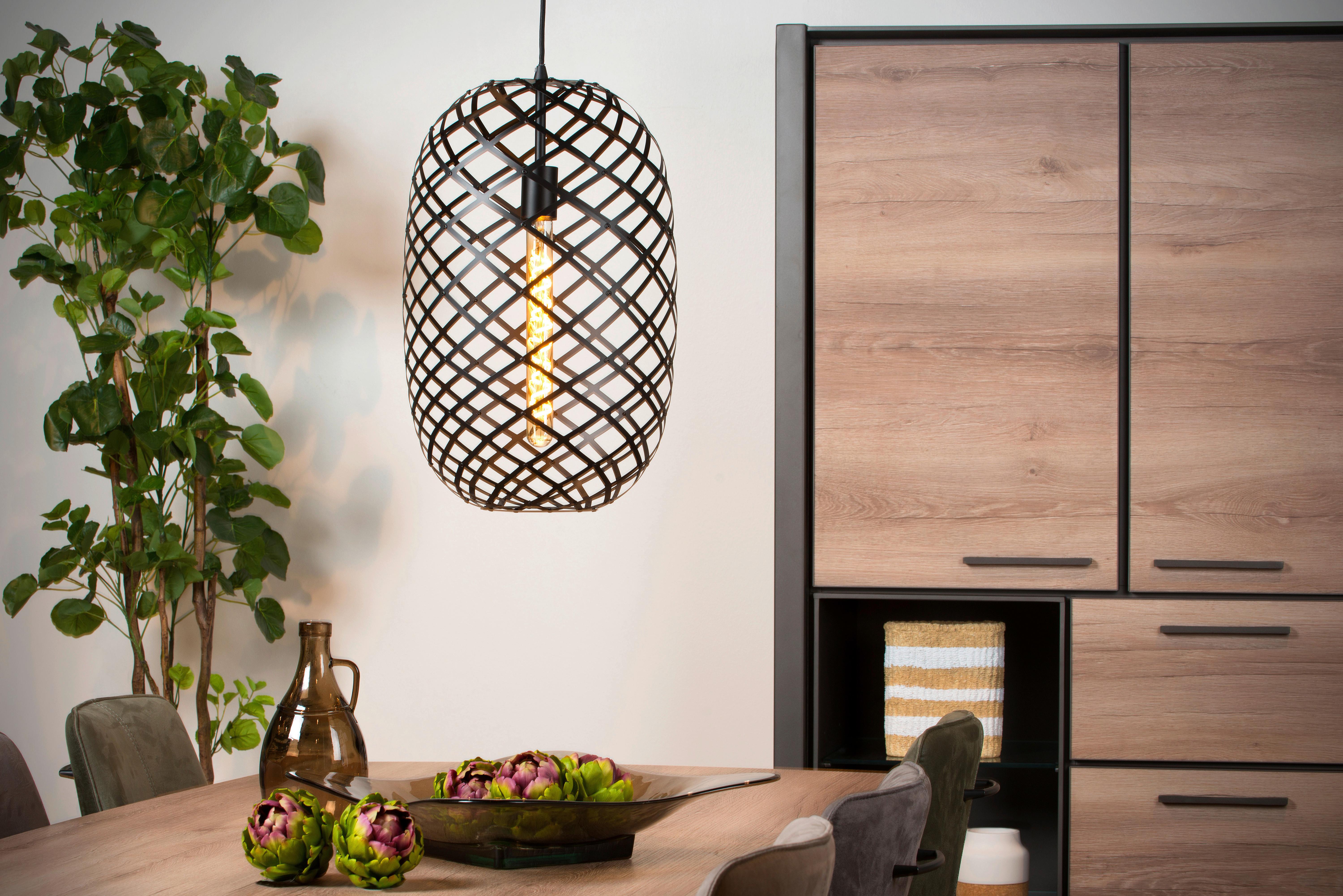 LAMPA WISZĄCA 21417/32/30 WOLFRAM - czarny, Konventionell, metal (32/180cm) - Lucide