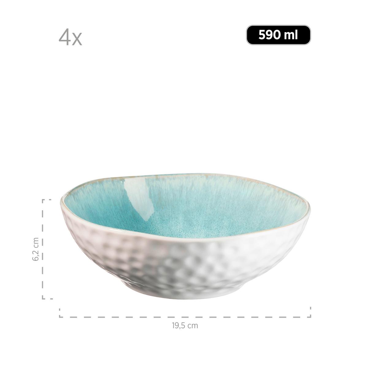 SCHÜSSELSET FROZEN - Hellgrün, Basics, Keramik - Mäser