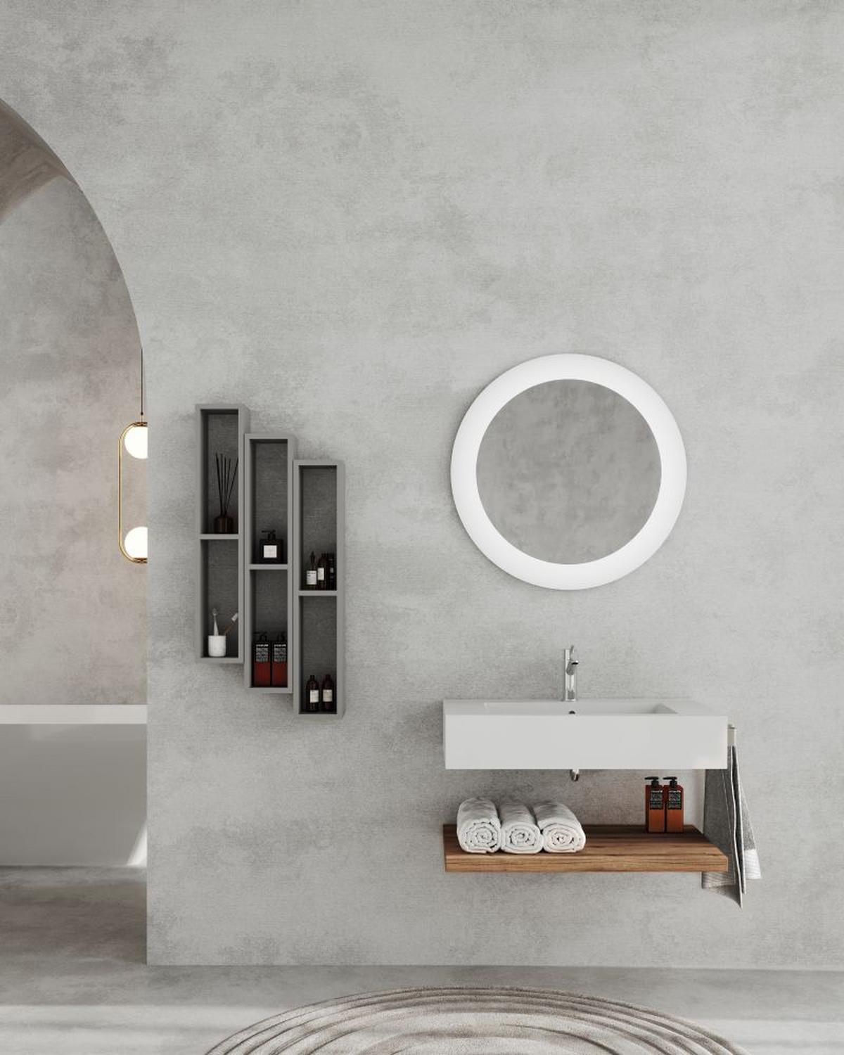 Oglindă iluminată SPR201 - Modern (75cm)