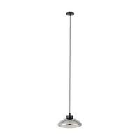 Hängeleuchte 39783_sarnarra - Klar/Schwarz, Design, Glas/Metall (30,5/150cm) - Eglo