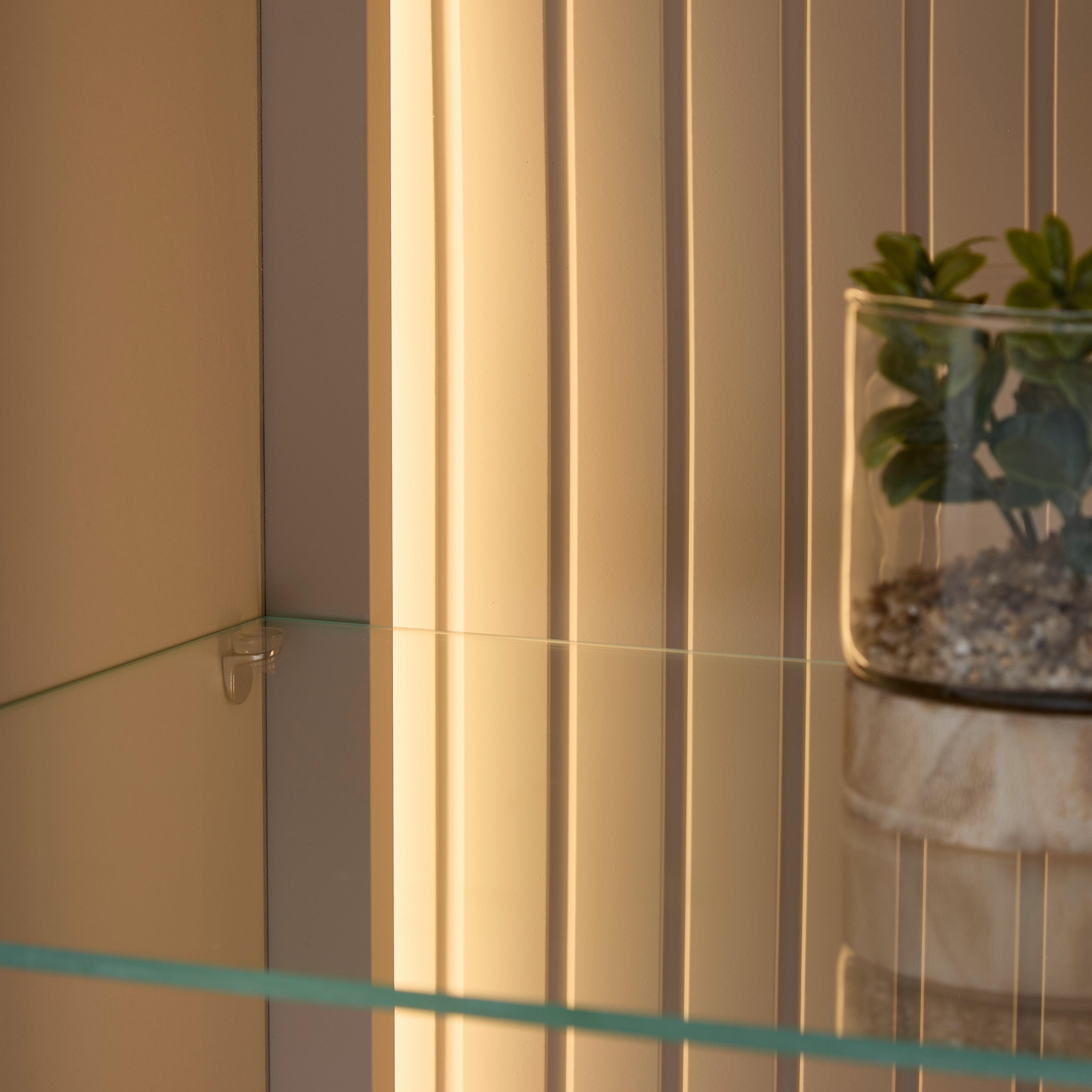 Lichtleiste Cremona Schwarz/Weiß max. 2x4,5 Watt - Schwarz/Weiß, MODERN, Kunststoff (2 x 45cm) - Premium Living