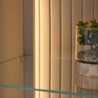 Lichtleiste Cremona Schwarz/Weiß max. 2x4,5 Watt - Schwarz/Weiß, MODERN, Kunststoff (2 x 45cm) - Premium Living