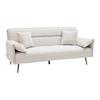 BÄDDSOFFA LANA - beige/antracit, Modern, metall/trä (199/89/95cm) - Bessagi Home
