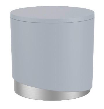 Kosmetik-Organizer Chris in Anthrazit - Anthrazit, Modern, Kunststoff/Metall (12/10,1cm) - Premium Living