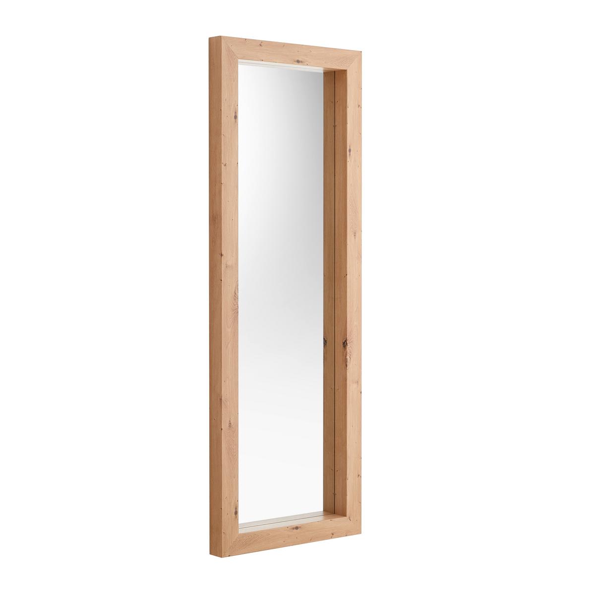 Wandspiegel Mota in Hellbraun ca. 60x170cm - Hellbraun, Modern, Glas/Holzwerkstoff (60/170cm) - Premium Living