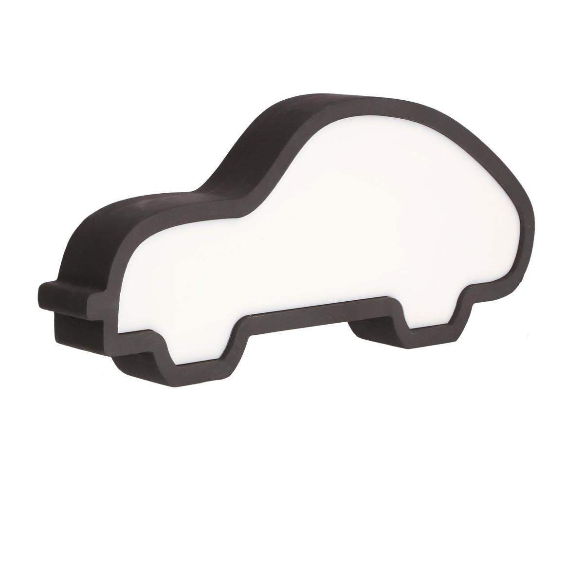 Dječja Stolna Svjetiljka Car - crna, Basics, drvni materijal/plastika (35/3.5/14cm)