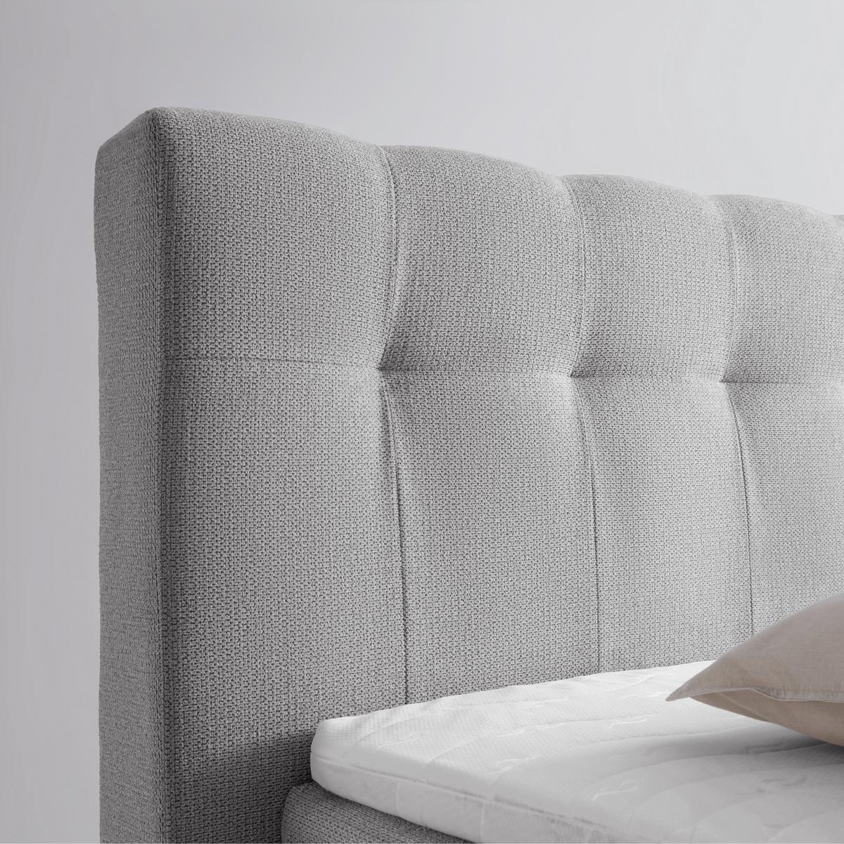 Polsterbett Thor in Grau ca. 200x200cm - Buchefarben/Grau, KONVENTIONELL, Textil (200/200cm) - Mömax
