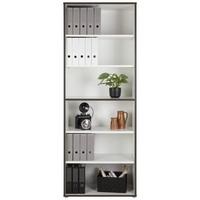 Regal in Grau/Weiß - Weiß/Grau, MODERN, Holzwerkstoff (84,5/226,5/41,5cm) - Mömax