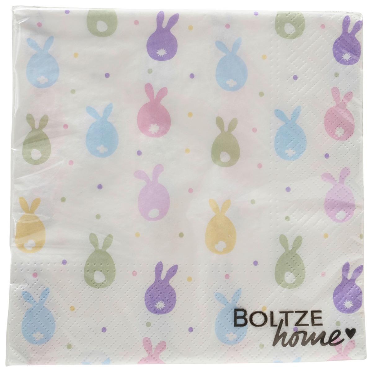 Serviette Eggard I Multicolor - Multicolor, Basics, Papier (17/2/17cm) - Mömax