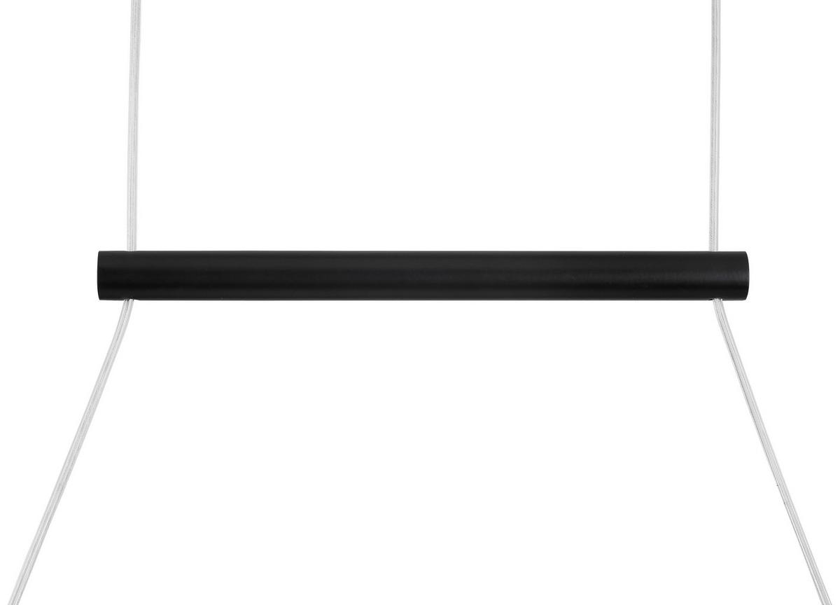 LED-Hängeleuchte Mimi in Schwarz max. 24 Watt - Schwarz, MODERN, Kunststoff/Metall (88/13/120cm) - Mömax