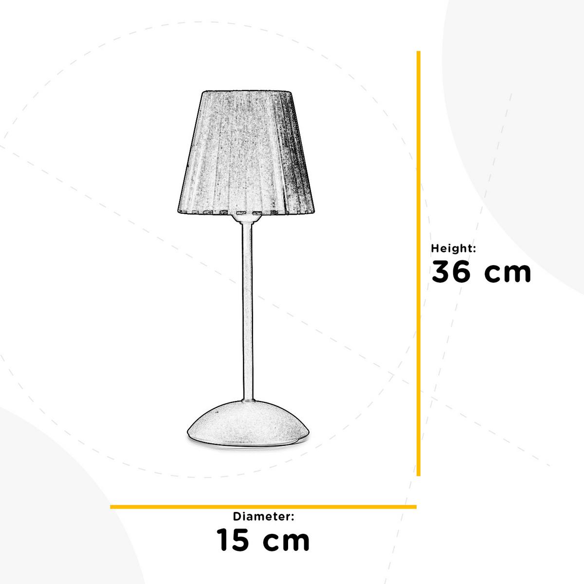 Nachttischleuchte Loris nero Schwarz max. 6 Watt - Schwarz, Basics, Textil/Metall (15/15/36cm)
