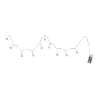Lichterkette Linda Transparent ca. 120cm - Transparent, KONVENTIONELL, Kunststoff/Metall (120cm)