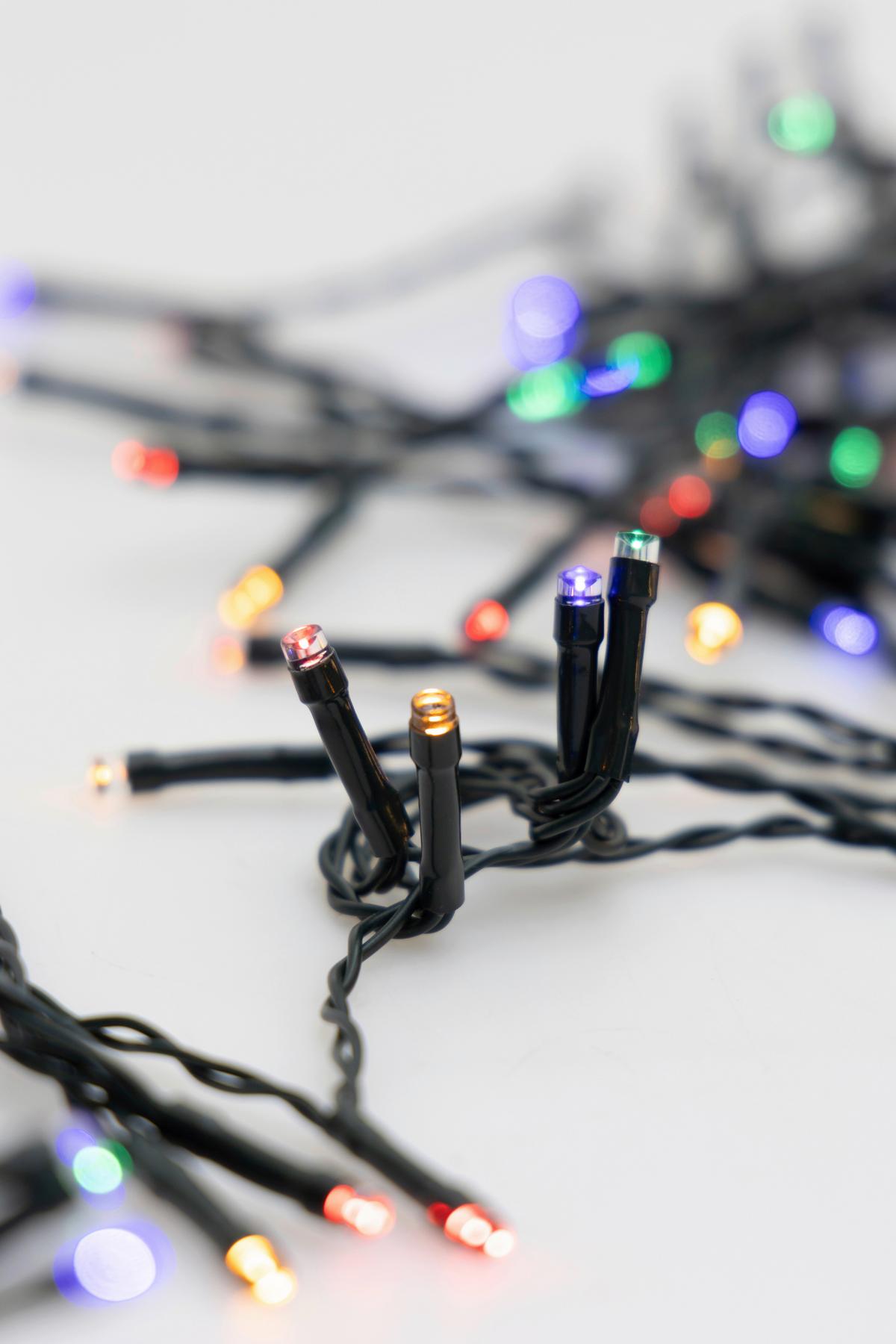 ŁAŃCUCH ŚWIETLNY TIP - ciemnozielony, Romantik / Landhaus, tworzywo sztuczne (595cm) - Mömax