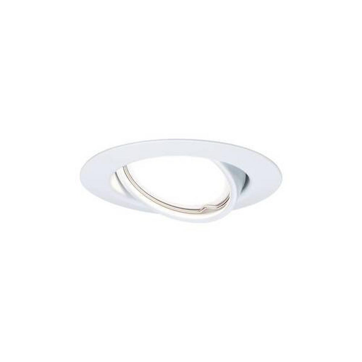 Deckenstrahleer EBL Base in Weiß max. 5 Watt - Weiß, Design, Metall (9cm) - Paulmann