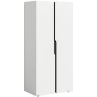 Drehtürenschrank ANGA Weiß - Weiß, MODERN, Holzwerkstoff (80/180/51cm) - MID.YOU