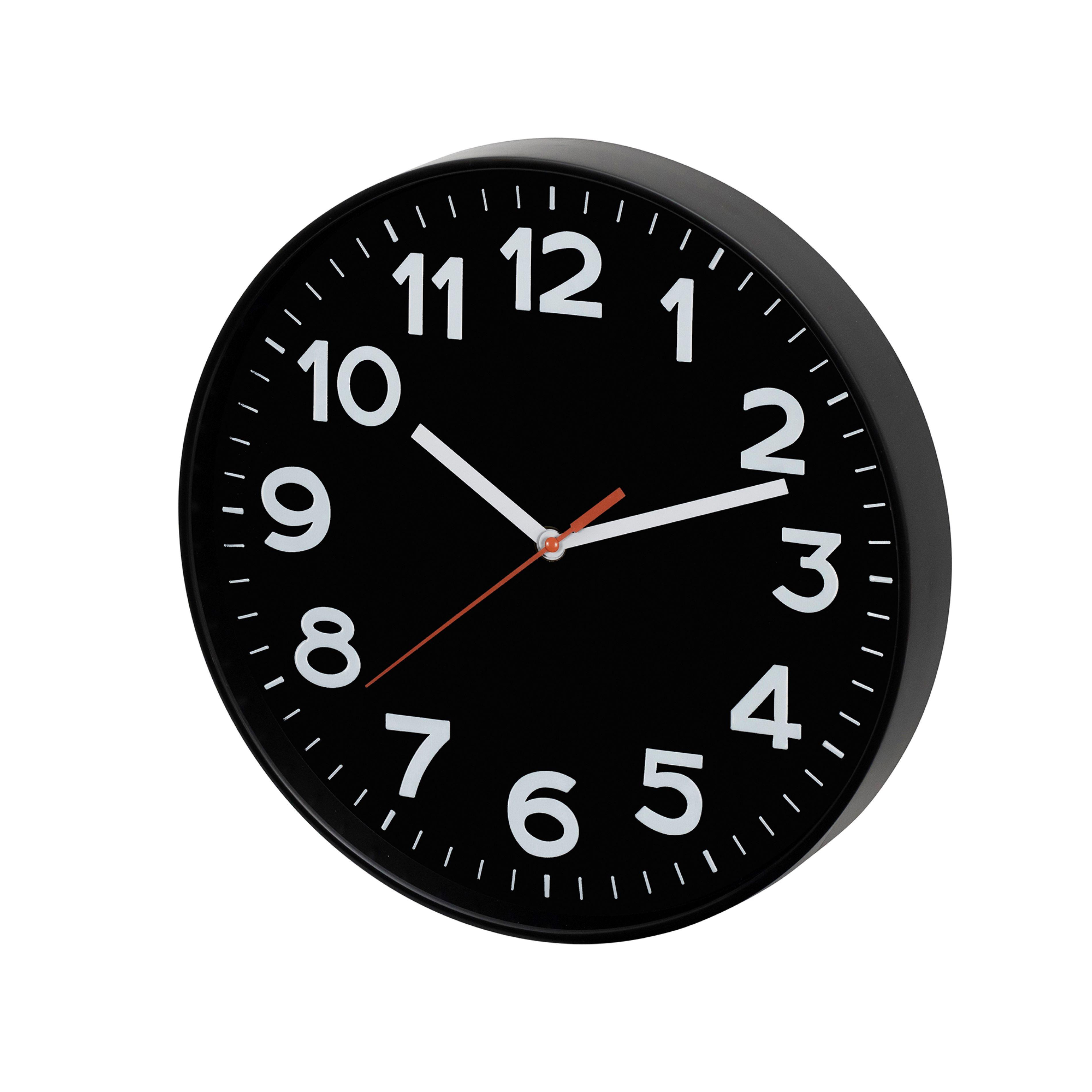 Falióra Awc300bk - fekete, Modern, műanyag (30cm)