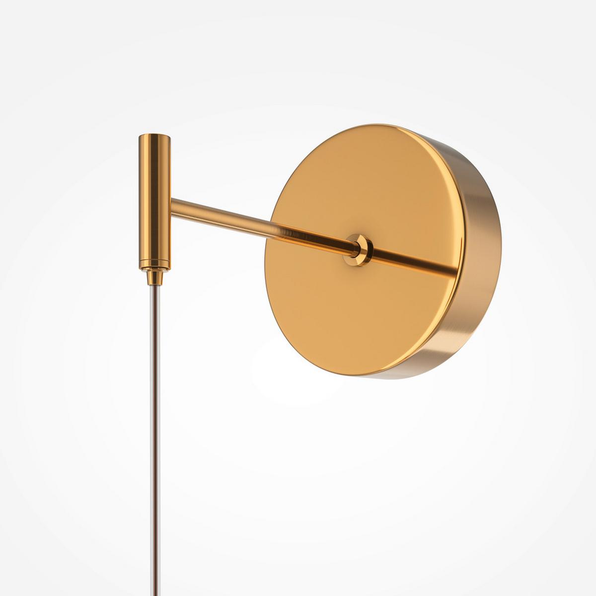 WANDLEUCHTE GOLDEN CAGE - Goldfarben, Modern, Metall (22,2/13,9/69,8cm) - MAYTONI