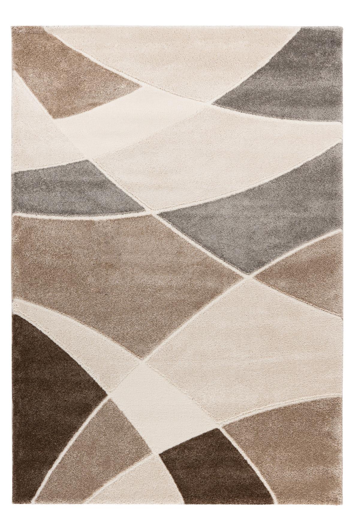 FLACHWEBETEPPICH MY FRISCO 282 - Taupe, Basics, Textil (80/150cm)