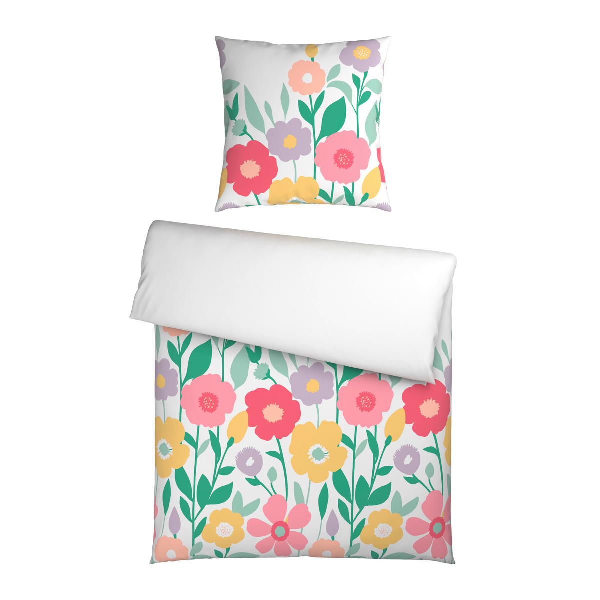 Bettwäsche Hannah Multicolor ca. 135x200cm - Multicolor, Textil (135/200cm) - Mömax