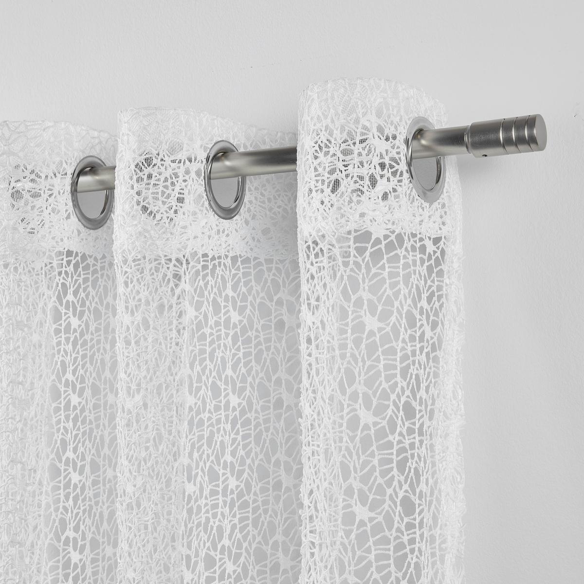 Zavjesa S Ringovima Astrid - bijela, Moderno (140/245cm) - Modern Living