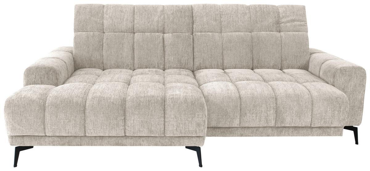 Kutna Garnitura Laya - krem, Moderno, tekstil (155/250cm) - Premium Living