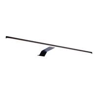 Aufbauleuchte Slimline in Schwarz max. 6 Watt - Schwarz, MODERN (60cm)