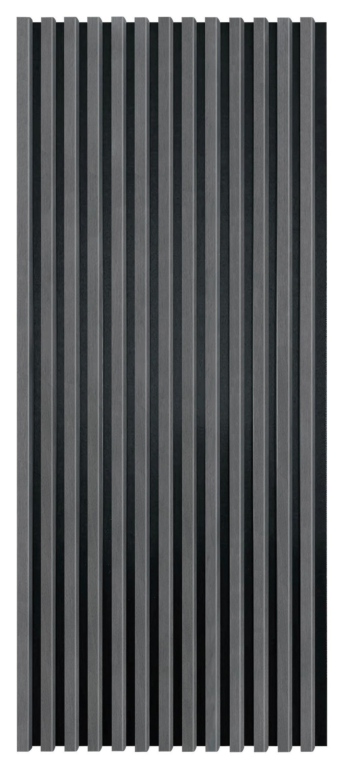 Akustični Panel Josef, Temni Hrast, 2-Delni Set - temni hrast, Moderno, umetna masa/leseni material (60/120/2cm)