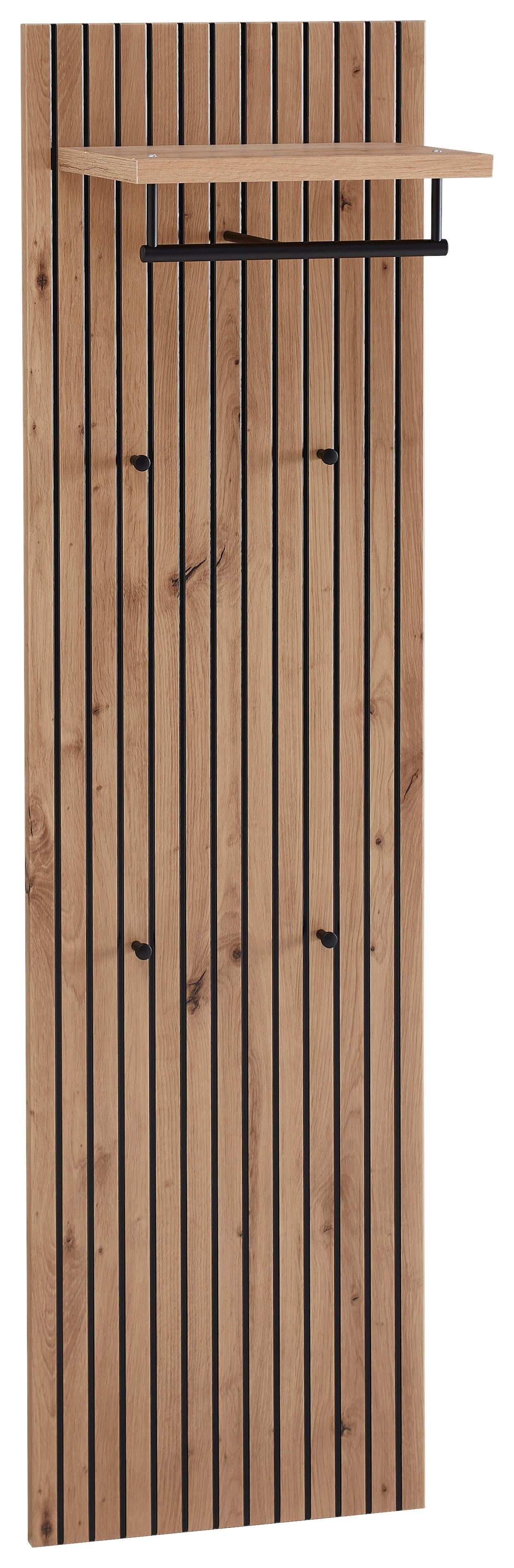 PANEL DO PRZEDPOKOJU DIANA - dąb artisan, Modern, materiał drewnopochodny (42/151/30cm) - Voleo