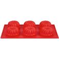 Muffinform Silke in Rot aus Silikon - Rot, Kunststoff (29,5/14/3,4cm) - MÖMAX modern living