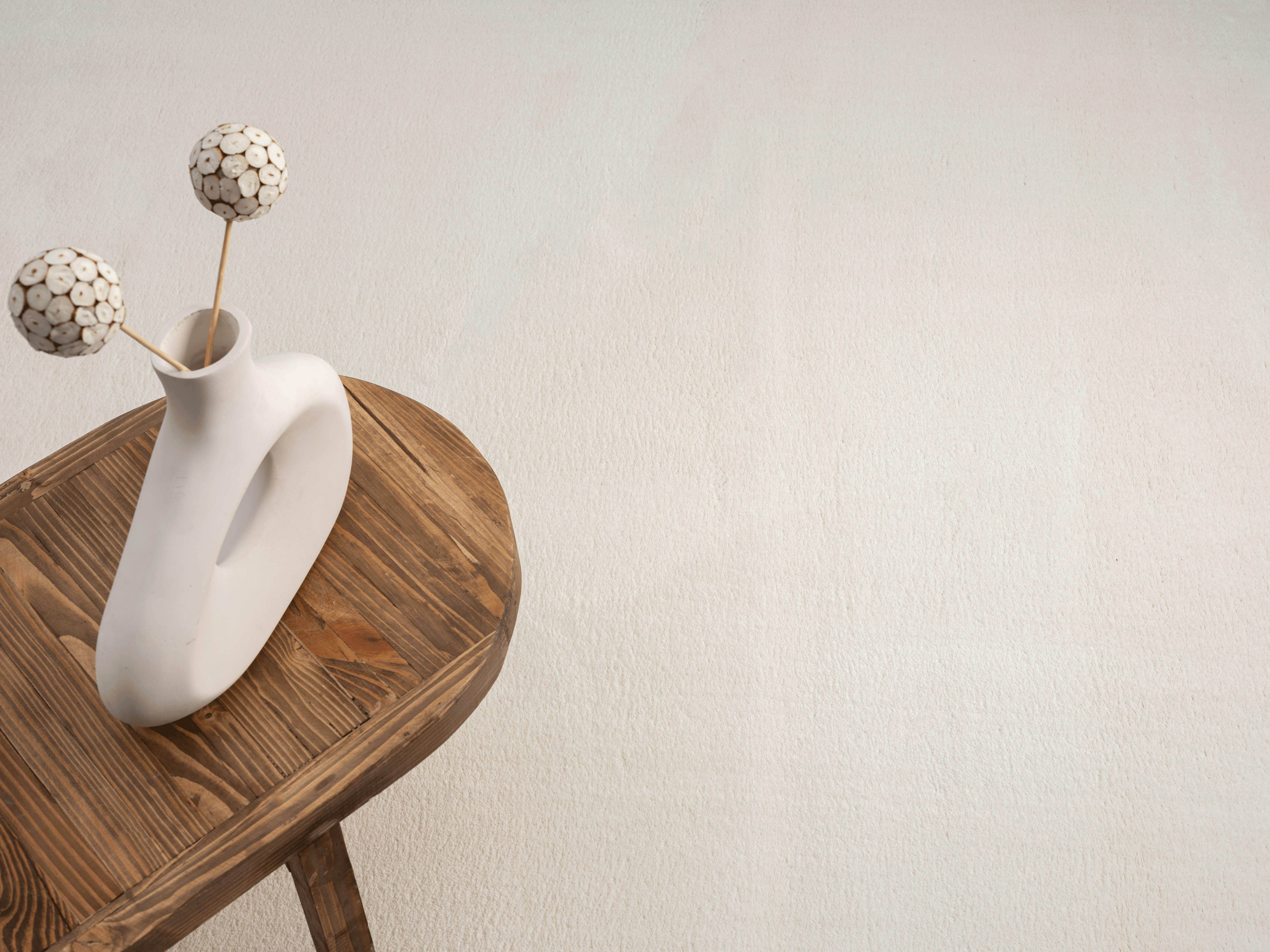 Fellteppich Loft Creme ca. 140x200cm - Creme, KONVENTIONELL, Textil (140/200cm)