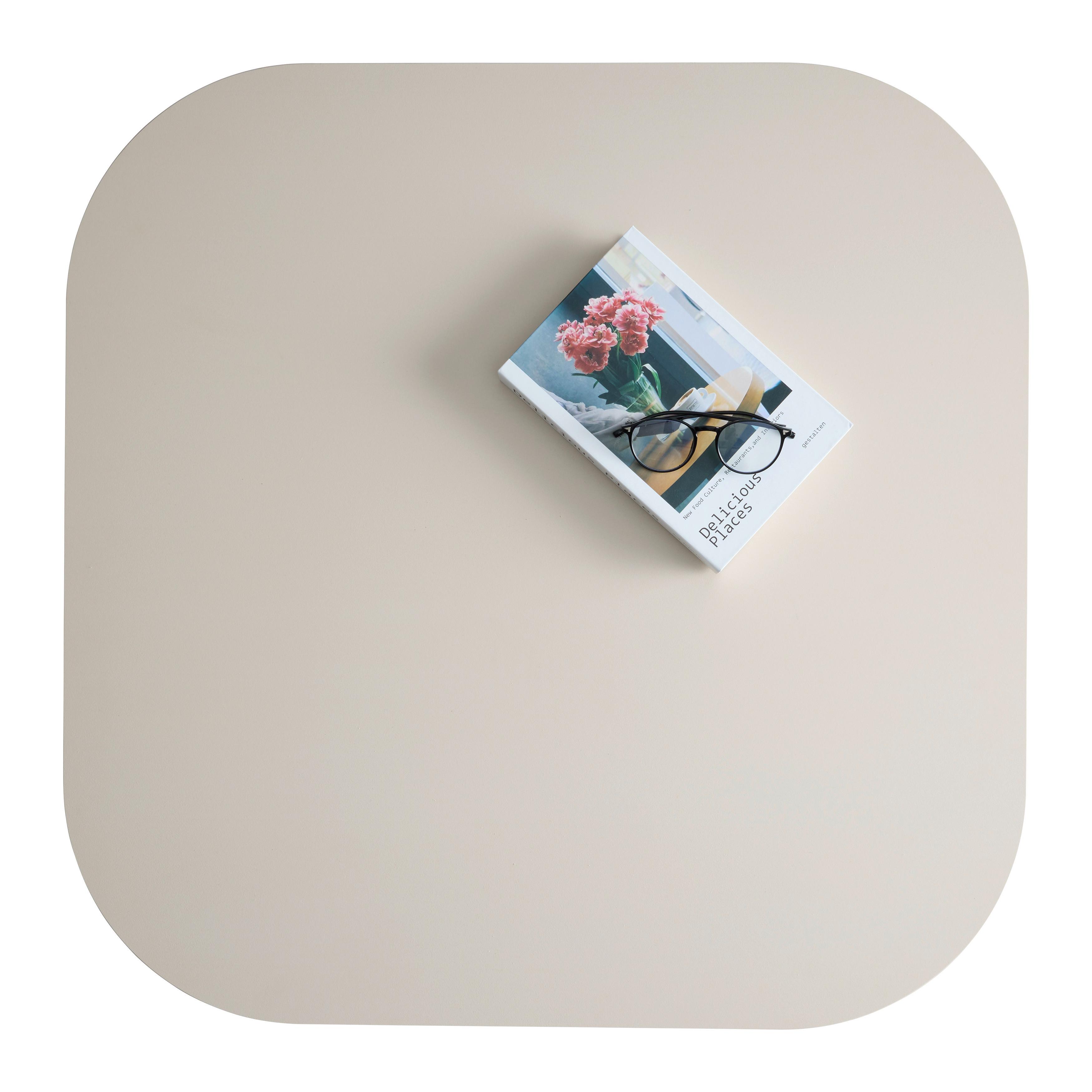 CAFÉBORD TONY - beige, Modern, metall/keramik (80/76/80cm) - Mömax