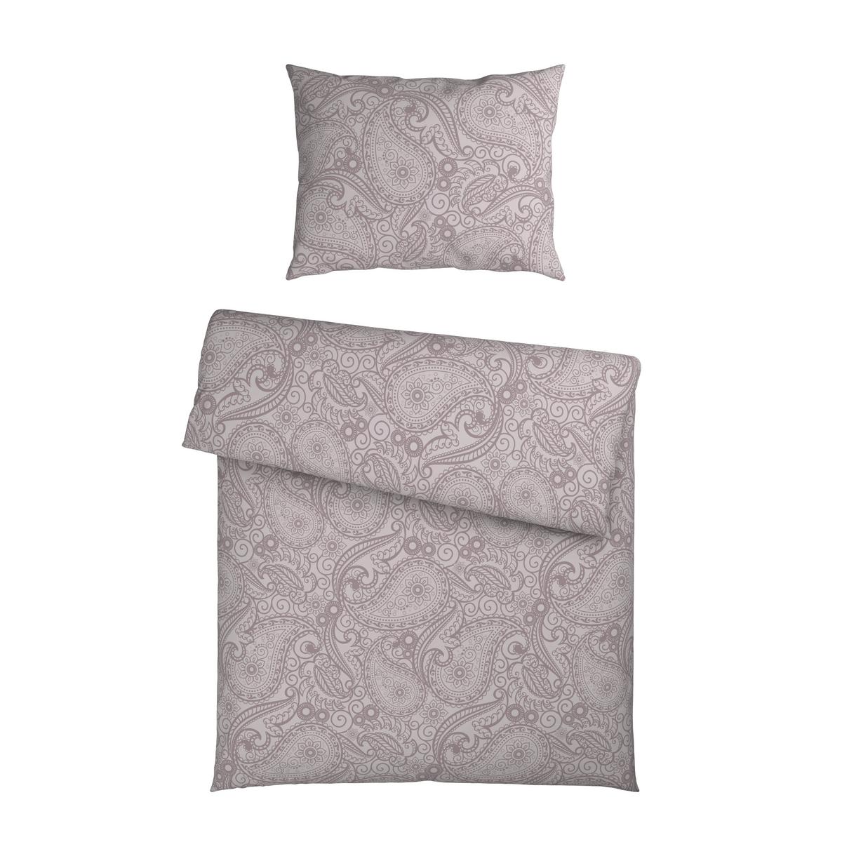 Posteljnina Paisley - starinsko roza, tekstil (140/200cm) - Mömax