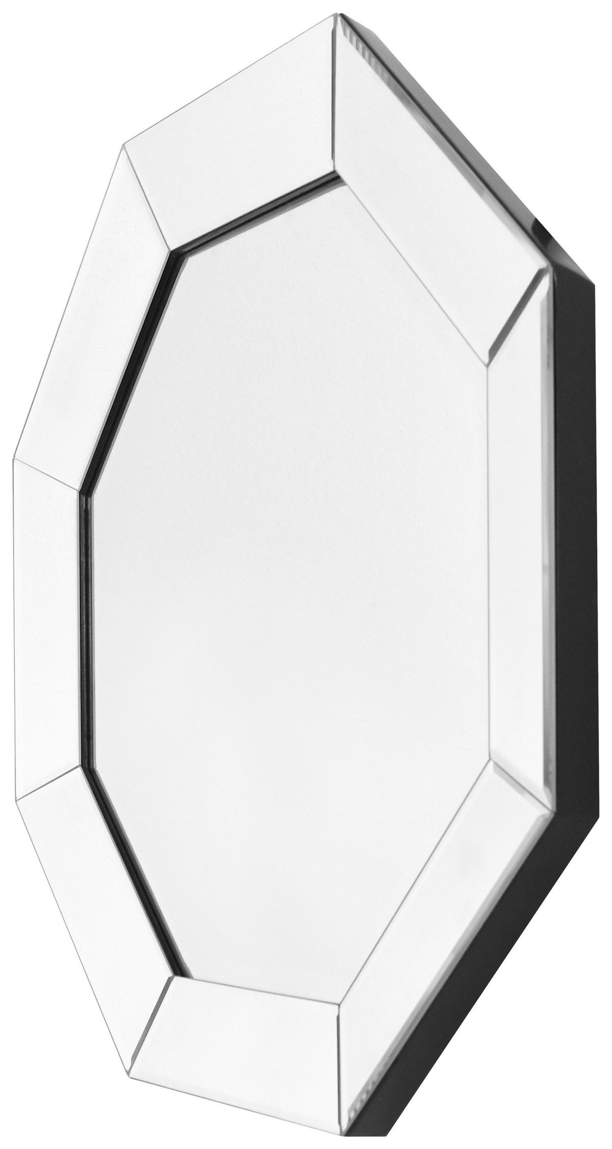 WANDSPIEGEL KRONOS 110 SILBER - Silberfarben, Basics, Glas/Holzwerkstoff (60/60/4cm) - Kayoom